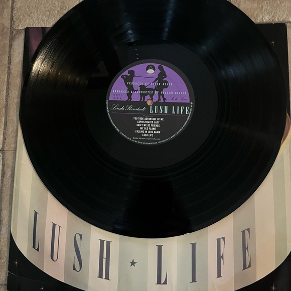 Vinyl Record Album LINDA RONSTADT - Picture 4 of 4